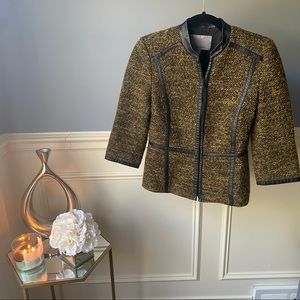 Classiques Entier Tweed Zip Up Blazer/Jacket Size XS